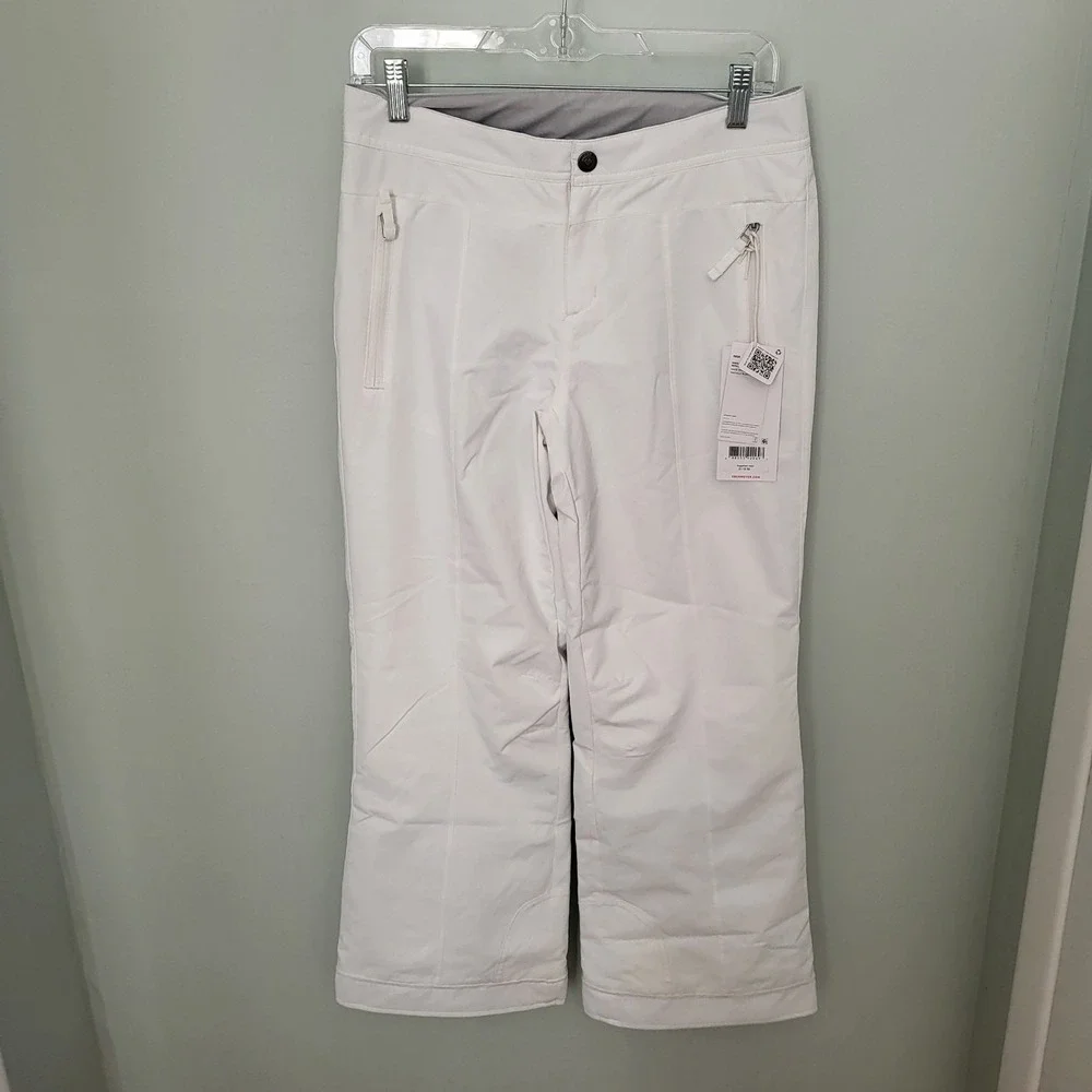 Obeymeyer‎ Girl Teen White Brooke Ski Snow Pants Large 14/16 Style 35030...